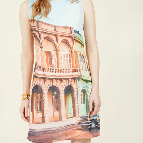 Modcloth Dresses & Skirts - Havana Highlight Sheath Dress